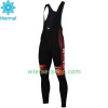 Fietsbroek Lang met Bretels 2018 Cinelli Chrome N001 Winter Thermal Fleece
